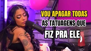 MIRELLA FALA DO DIVÓRCIO COM DINHO ALVES  cortes do podcortes22 [upl. by Alatea]