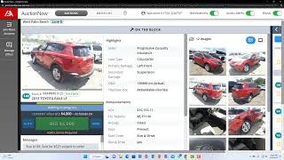 IAAI Auto Auction Live Bidding and Prices [upl. by Barnes]