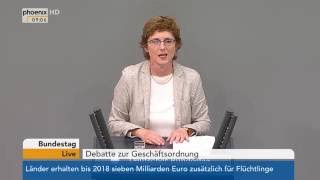 Bundestag Debatte zur Geschäftsordnung am 08072016 [upl. by Eyla]