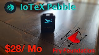 MINING TWO CRYPTOS WITH ONE DEVICE │ IoTex Pebble [upl. by Aseneg]