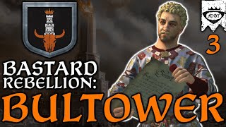 THE KINGS OF OLDTOWN House Bultower Ep 3 Bastard Rebellion CK3AGOT [upl. by Starr]