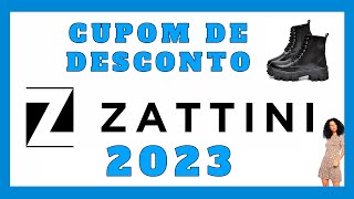 CUPOM DE DESCONTO ZATTINI 2023  VÁRIOS CUPONS PARA USAR EM ITENS JÁ EM PROMOÇÃO [upl. by Block835]