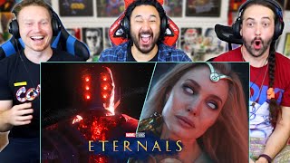 ETERNALS FINAL TRAILER REACTION Marvel Studios  Breakdown  Celestials [upl. by Nnyluqcaj]