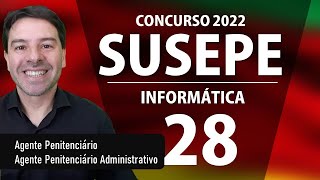 SUSEPE RS Concurso 2022  Aula 28 Informática [upl. by Latoyia]