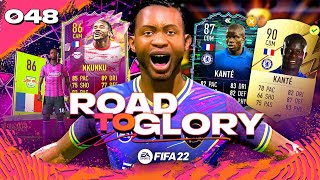 MY TEAM is getting CRAZY with these UPGRADES FIFA 22 Road to Glory 48 [upl. by Hcirdla233]