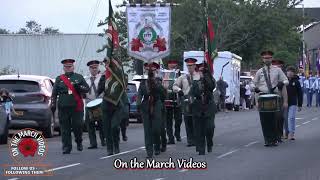 Castlederg Young Loyalists  Dunaghy Band Parade 2024 [upl. by Ailee]