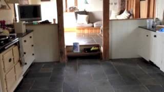 Slate Floor Restoration Devon [upl. by Avehs263]