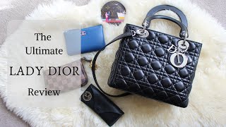 The Lady Dior Bag Review Everything You Need To Know  Comparison To Birkin 25 [upl. by Mcclure]