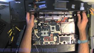 ACER ASPIRE 5750 5750G take apart disassemble how to open video disassembly [upl. by Ilesara]