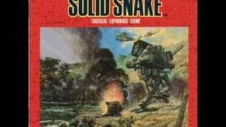 Theme Of Solid Snake  Metal Gear 2 MSX [upl. by Ewan]