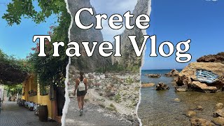 CRETE Travel Vlog  Explore  Holiday  Greece [upl. by Boswall]