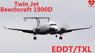 Twin Jet Beechcraft 1900D│Germany BerlinTegel TXL│160317 [upl. by Ikilisav]