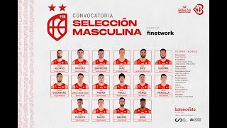 La lista de Sergio Scariolo para la segunda Ventana de clasificación para al Copa del Mundo 2023 [upl. by Fisk]