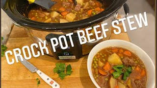 Crockpot beef stew [upl. by Aredna]