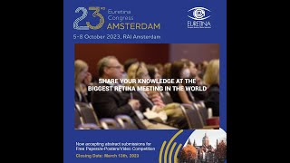 EURETINA 23 Call For Abstracts  Submission Deadline  13th March 2023 [upl. by Mirna]