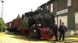 Rollbockzüge in Wernigerode  Dampfloks amp Güterzug [upl. by Nnairb406]