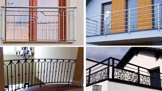 front Railing design  Balcony Railing design for House front  modern balcony Steel Railing design [upl. by Elaen400]