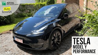 ESSAI  Tesla Model Y Performance  Une semaine au volant de… la meilleure Tesla [upl. by Ammadis]