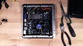 Antec ISK 110 Mini ITX Build Part 2 Time Lapse System Build [upl. by Asiulairam590]