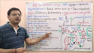 Antihyperlipidemic Drugs Part 02 Different Types of Hyperlipidemia  Hyperlipidemia Types [upl. by Gitt]