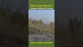 Luck Saves Russian Soldiers as Drone Malfunctions [upl. by Enamrej]