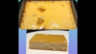 No Bake  CASSAVA LECHE FLAN  3 Ingredients Only  Easy Cassava Cake Recipe [upl. by Emilio319]