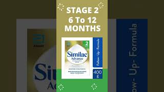 Similac Advance Baby Milk 1234 Stages similac shortsvideo ytshorts [upl. by Prince]