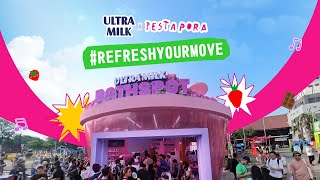 Ultra Milk x Pestapora RefreshYourMove di Bathspot Ultra Milk [upl. by Elysha]