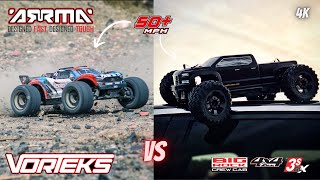 ARRMA VORTEKS 3S vs BIG ROCK V3  Welcher ist besser  Vergleich  Ferngesteuerte Autos [upl. by Stilla948]