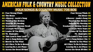 American Folk Songs  Classic Folk amp Country Music 70s 80s Full Album  Country Folk Music [upl. by Adlecirg]