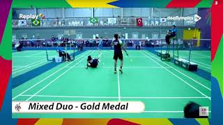 live Deaflympics  Badminton Finale [upl. by Durward]