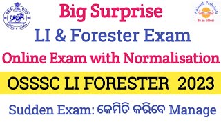 Big Update OSSSC LI FORESTER Written Exam from 24th April in Online Mode  Abinash Pathshala [upl. by Chaim]