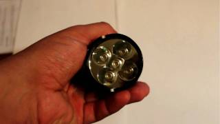 Фонарь TrustFire TR1200 HAIII 5Cree Q5WC 1200Lumen [upl. by Sheila]