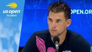 2018 US Open Press Conference Dominic Thiem [upl. by Lowney]