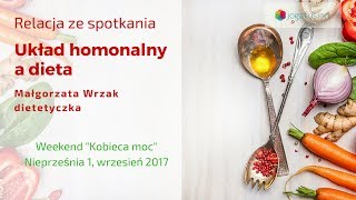 Joga fusion  Układ hormonalny a dieta relacja ze spotkania z dietetyczką Małgorzata Wrzak [upl. by Naujik]