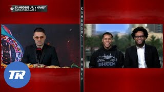 George Kambosos Jr vs Devin Haney  Kickoff Press Conference [upl. by Ahker]