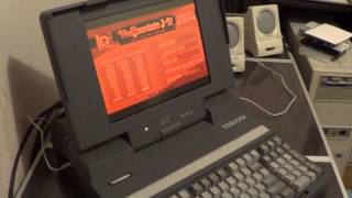 Toshiba T3200SX [upl. by Zorina210]