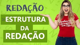 ESTRUTURA DO TEXTO DISSERTATIVO  Profa Pamba [upl. by Ceciley]