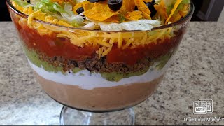 7 Layer Taco Dip [upl. by Ecirtam]