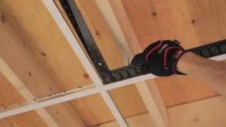 RONA  How to Install Suspended Ceiling [upl. by Kcinomod421]