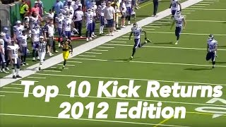 CFL Top 10 Kick Return Touchdowns of 2012 [upl. by Jarrett429]