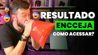 RESULTADO ENCCEJA │ Como saber a nota [upl. by Bogey575]