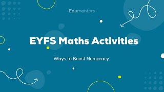 EYFS Maths Activities [upl. by Anelaj]