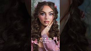 Sugar Plum Fairy Makeup 🩰 🎀 🍭 Holiday Makeup Tutorial [upl. by Oruasi]