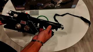 Ghostbusters Hasbro Neutrona Wand Harsin 3D Printed Grip Insert DIY Video [upl. by Evalyn400]