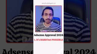 How to Get Adsense Approval in 2024 learndigitalmarketinginhindi adsense shorts [upl. by Waylon]