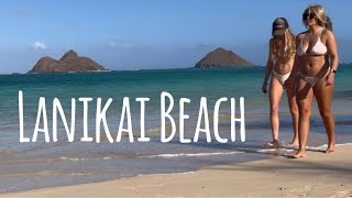 Lanikai Beach ラニカイビーチ🏝️ ハワイ旅行 Hawaii [upl. by Ruhnke107]