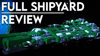 Full shipyard review  REC  Space Engineers [upl. by Kcirednek]