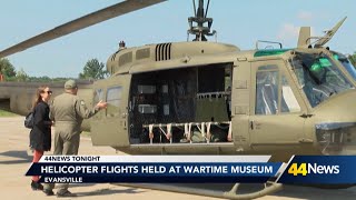 Evansville Wartime Museum hosts Vietnamera helicopter flights over the weekend [upl. by Nylrats]