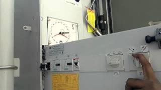 تشغيل مغير الجهد من اللوحه الخاصه به Tap changer operation from the local panel [upl. by Zaob284]